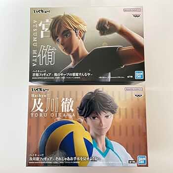 ハイキュー!! 木兎光太郎と及川徹のフィギュアセット&おまけセット ハイキュー!! フィギュアセット 及川徹・木兎光太郎 ハイキュー